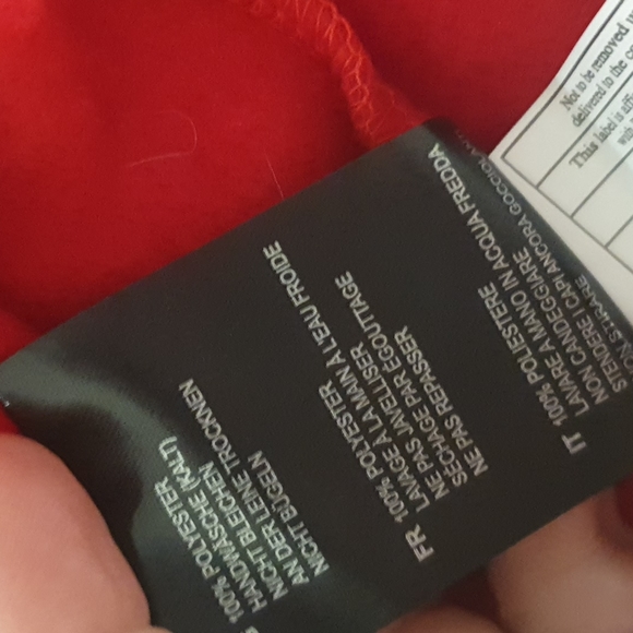 Leg Avenue Christmas Santa Costume Fleece Jacket Dress Size 10 12 approx… - Picture 7 of 7